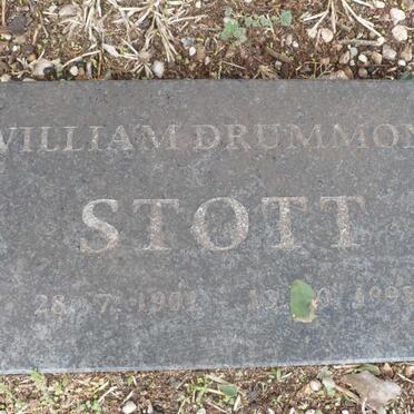 STOTT William Drummond 1901-1995