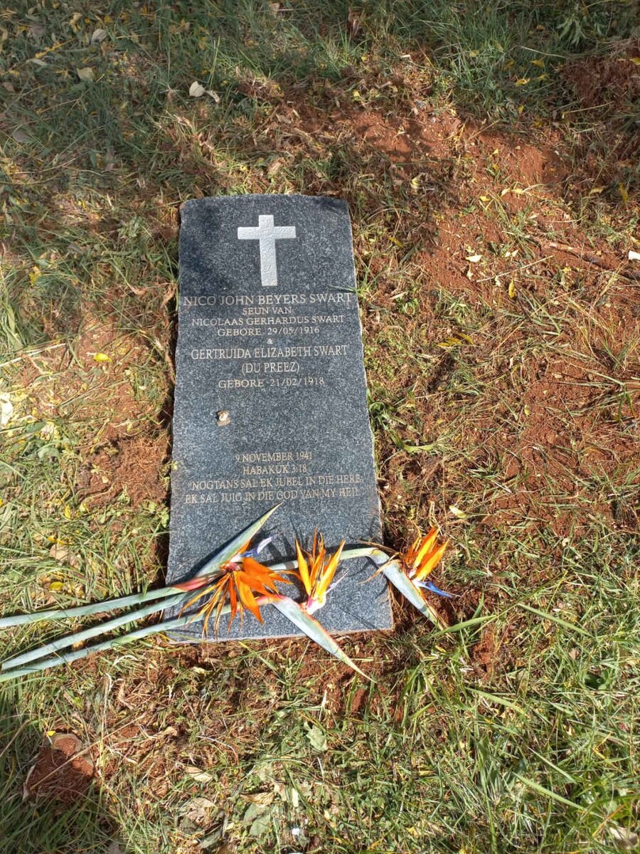 SWART Nico John Beyers -1941