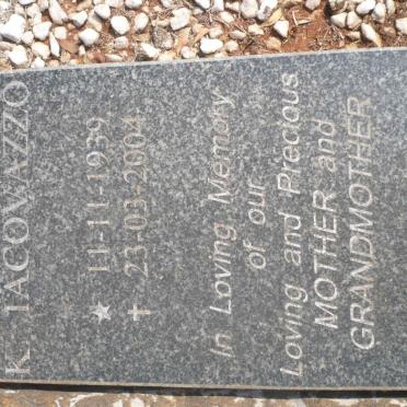 IACOVAZZO K. 1939-2004