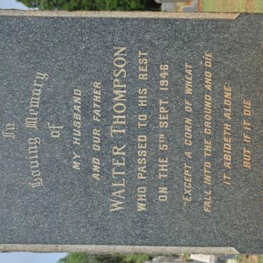 THOMPSON Walter -1946