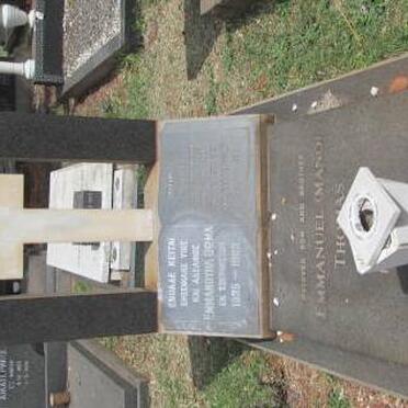 THOMAS Gregory 1903-1964 :: THOMAS Emmanuel 1935-1963