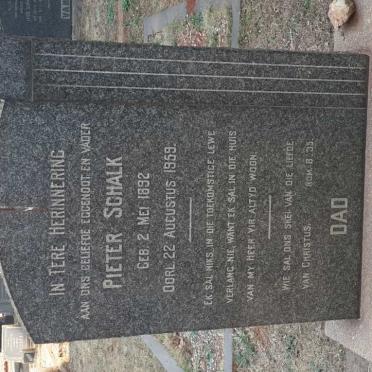 TOIT Pieter Schalk, du 1892-1959 &amp; Johanna Maria VAN WYK 1897-1951