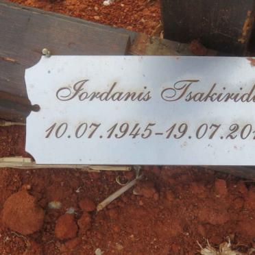TSAKIRIDIS Jordanis 1945-2018