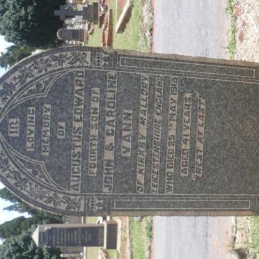 VANN Augustus Edward -1918