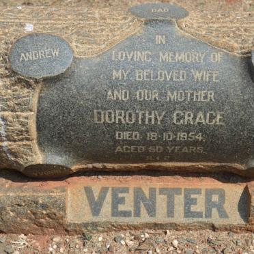 VENTER Dorothy Grace -1954