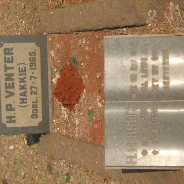 VENTER H.P. -1965 :: BRITS H.H. 1898-1974