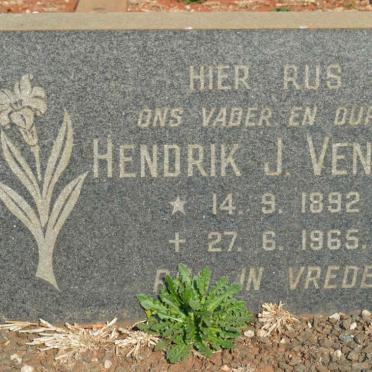 VENTER Hendrik J. 1892-1965