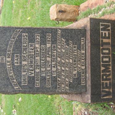 VERMOOTEN Imilius Regnerus 1873-1928 :: VERMOOTEN Imilia Regnera 1923-1929 