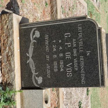 VOS G.P., de 1904-1969