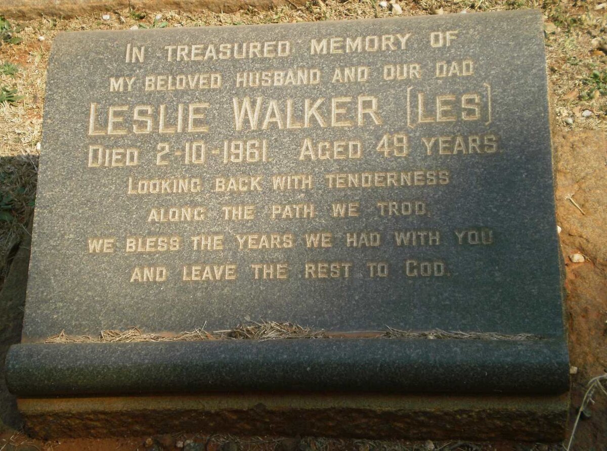 WALKER Leslie -1961