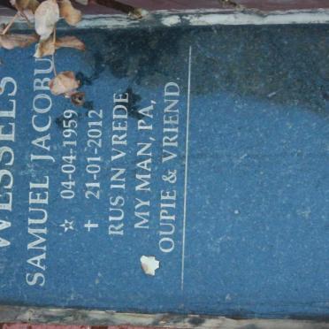 WESSELS Samuel Jacobus 1959-2012