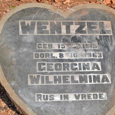 WENTZEL Georgina Wilhelmina 1915-1963