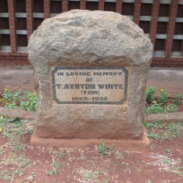 WHITE T. Ayrton 1869-1936