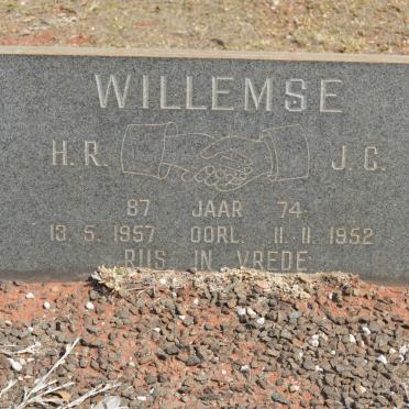 WILLEMSE H.R. -1957 &amp; J.C. -1952