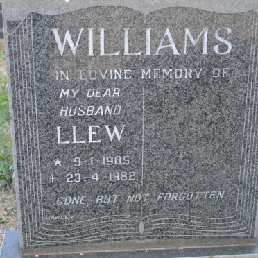 WILLIAMS Llew 1905-1982