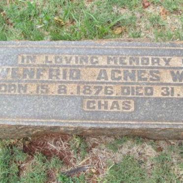 WOOD Wenfrid Agnes 1876-1932