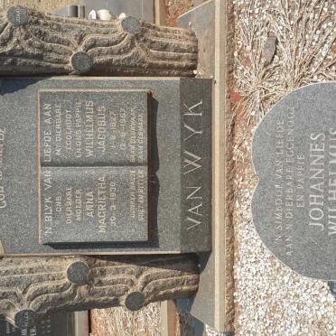 WYK Wilhelmus Jacobus, van 1927-1957 &amp; Anna Magrietha 1930-  :: VAN WYK Johannes Wilhelmus 1954-1984