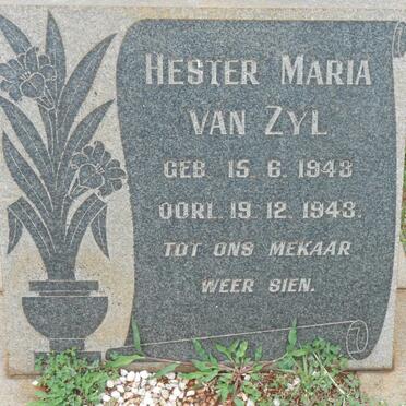 ZYL Hester Maria, van 1943-1943