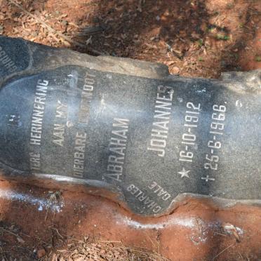 ? Abraham Johannes 1912-1966