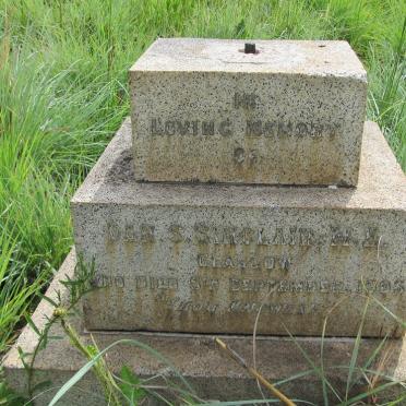 SINCLAIR Dan S. -1905