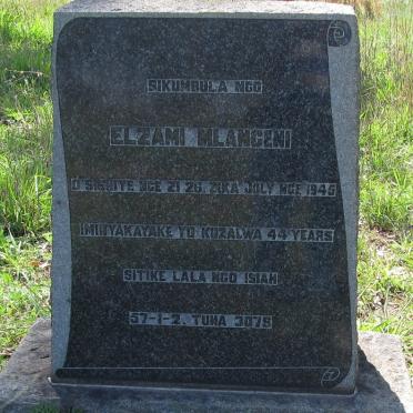 MLANGENI Elzami -1945
