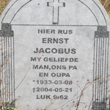 JORDAAN Ernst Jacobus 1933-2004