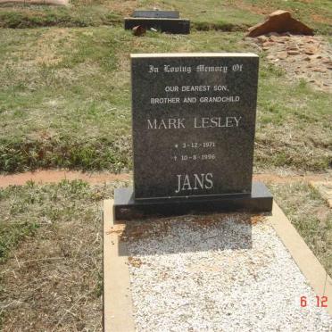 JANS Mark Lesley 1971-1996