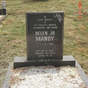 MANDY Helen Jo 1912-