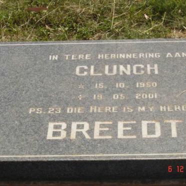 BREEDT Clunch 1950-2001