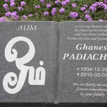 PADIACHEE Ghanes 1934-2010