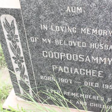 PADIACHEE Coopoosammy 1907-1955