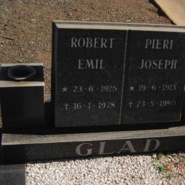 GLAD Robert Emil 1925-1978 :: GLAD Pieri Joseph 1913-1980