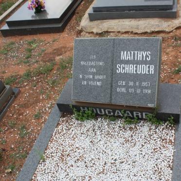 HOUGAARD Matthys Schreuder 1957-1991