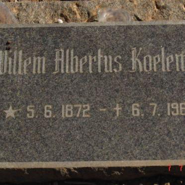 KOELEMAN Willem Albertus 1872-1965