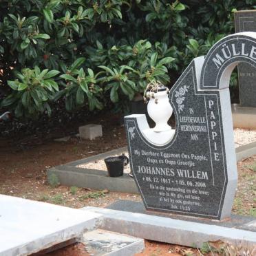 MÜLLER Johannes Willem 1917-2008