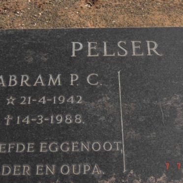 PELSER Abram P.C. 1942-1988