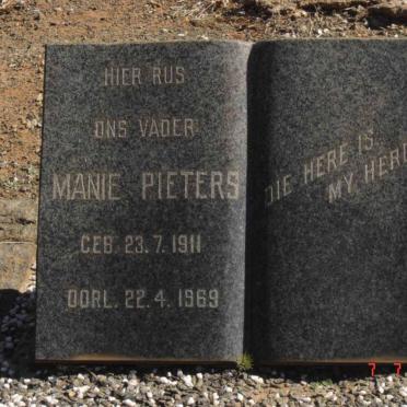 PIETERS Manie 1911-1969