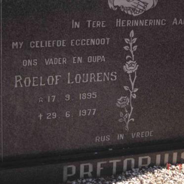 PRETORIUS Roelof Lourens 1895-1977