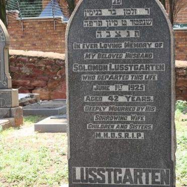 LUSSTGARTEN Solomon -1925