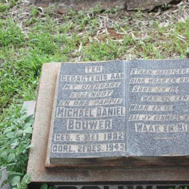 BOUWER Michael Daniel 1882-1943