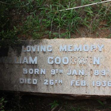 GOODWIN William 189?-1936