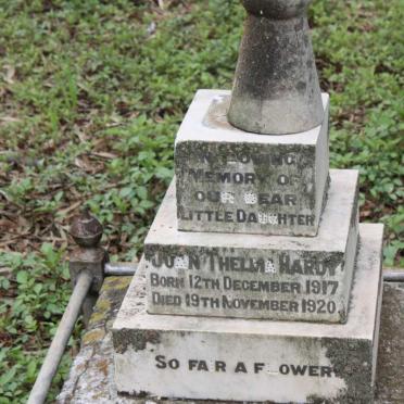HARDY Joan Thelma 1917-1920