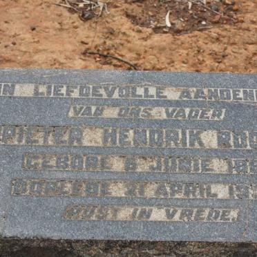 ROODT Pieter Hendrik 1881-1934