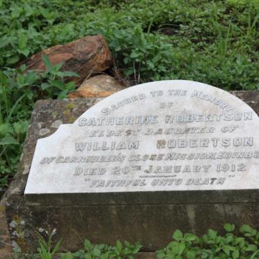 ROBERTSON Cathrine -1912