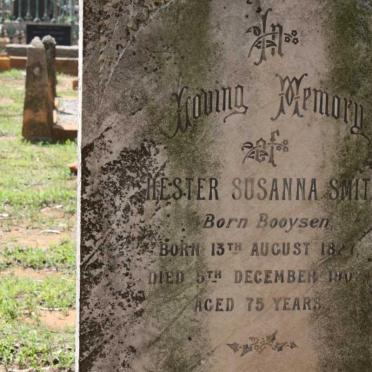 SMITH Hester Susanna nee BOOYSEN 1827-1902 