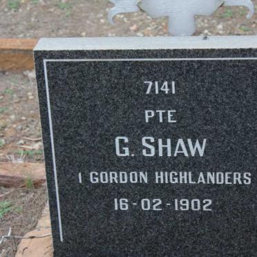 SHAW G. -1902