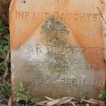 TRUSCOTT Daughter 1920-1920