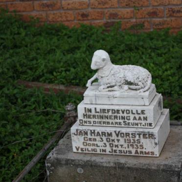 VORSTER Jan Harm 1935-1935