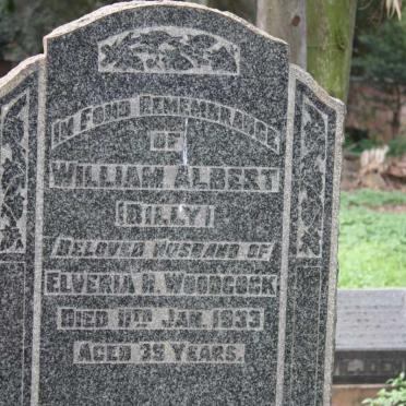 WOODCOCK William Albert -1933