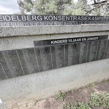 Heidelberg Konsentrasiekamp sterftes Kinders 15 jaar en jonger_1